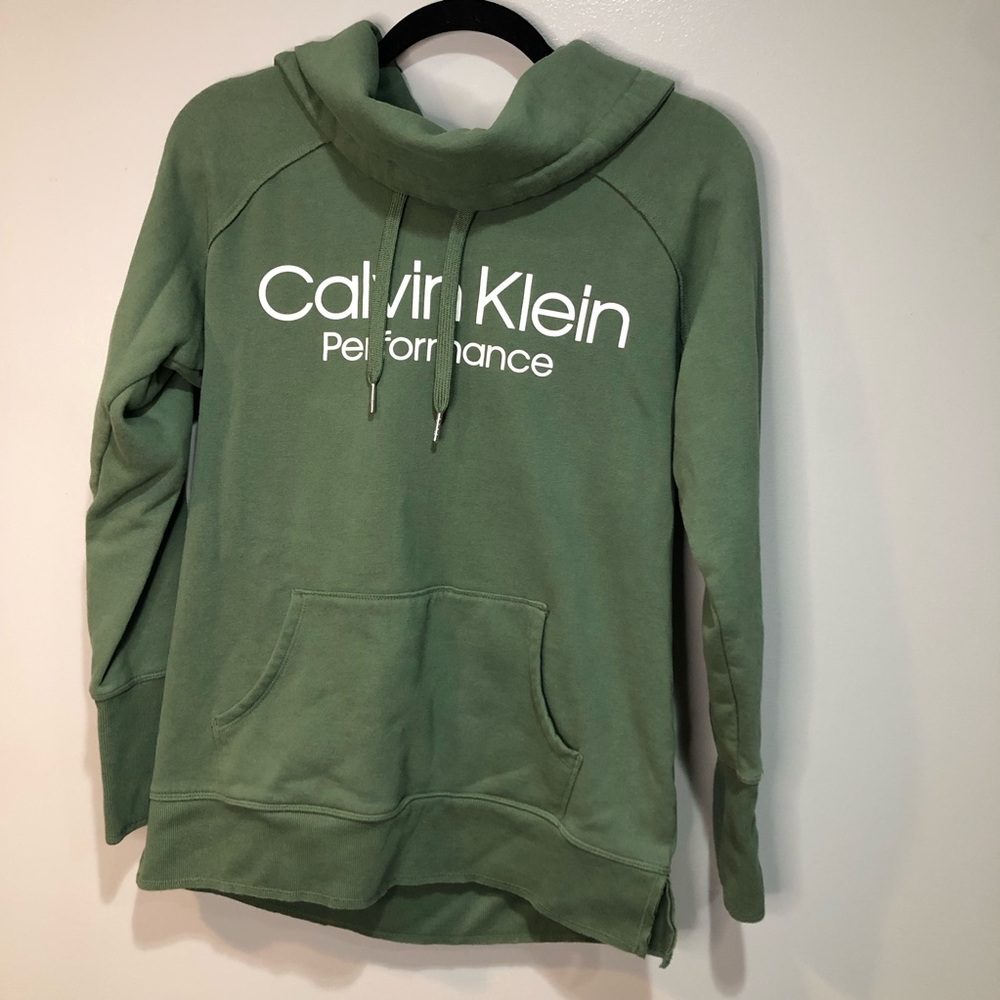 Calvin Klein Performance Green Front Pocket Sweatshirt
